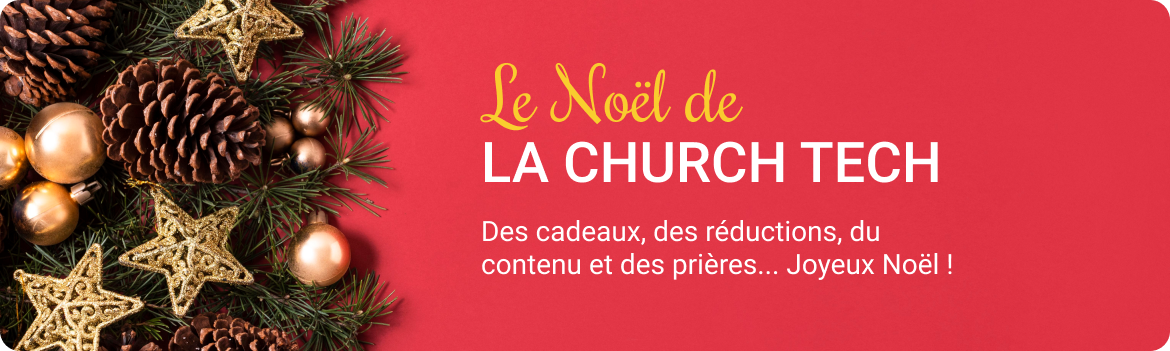 header Noël de La Church Tech